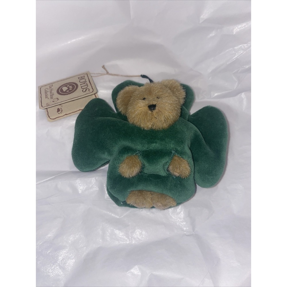 Boyds Bears QVC Calendar‎ Bear 4 inch 'Marchbeary' w/ Tags Mini Peeker for March